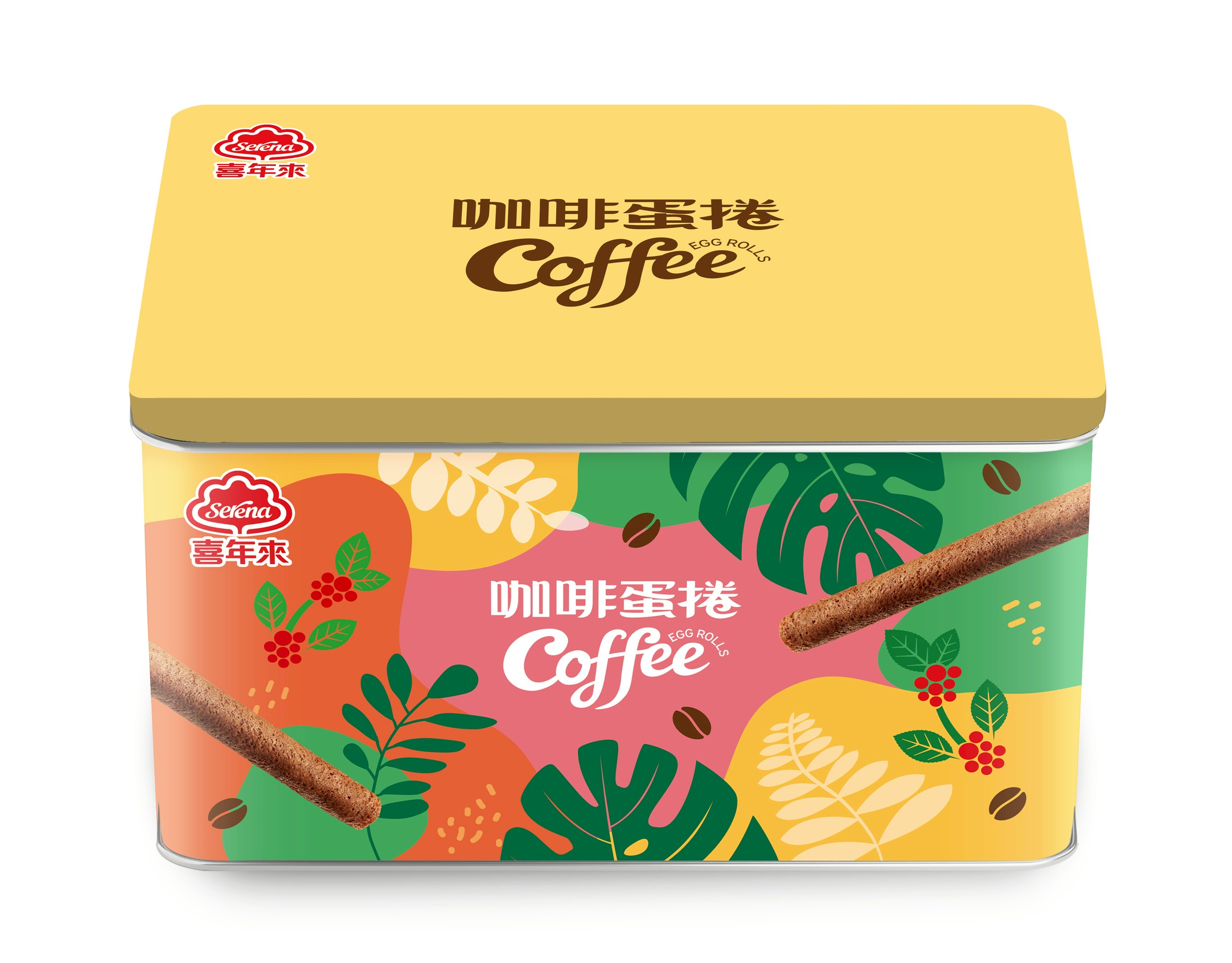 Serena Coffee Egg Rolls 320g