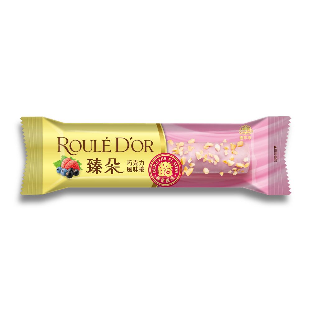 ROULE' D'OR Chocolate Berries Flavored Roll